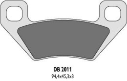 DELTA BRAKING KLOCKI HAMULCOWE KH395 ARCTIC CAT-ZASTĘPUJĄ DB2011MX-D ORAZ DB2011QD-D