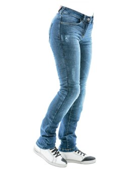 MODEKA SPODNIE JEANSY MOTOCYKLOWE DAMSKIE CITY NOMAD KAREN IRON M