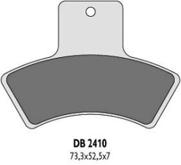 DELTA BRAKING KLOCKI HAMULCOWE KH270 QUADZILLA-ZASTĘPUJĄ DB2410MX-D ORAZ DB2410QD-D