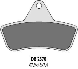 DELTA BRAKING KLOCKI HAMULCOWE KH271 ARCTIC CAT 96