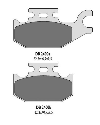DELTA BRAKING KLOCKI HAMULCOWE KH307 YAMAHA YFM