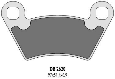 DELTA BRAKING KLOCKI HAMULCOWE KH354 POLARIS