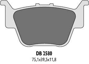 DELTA BRAKING KLOCKI HAMULCOWE KH373