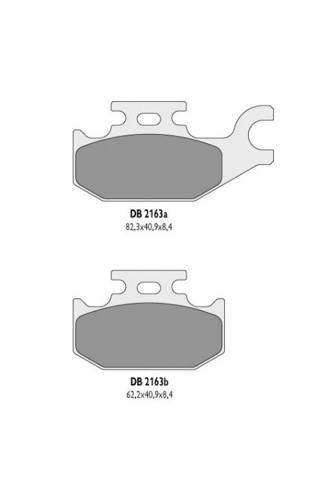 DELTA BRAKING KLOCKI HAMULCOWE KH413 SUZUKI ATV
