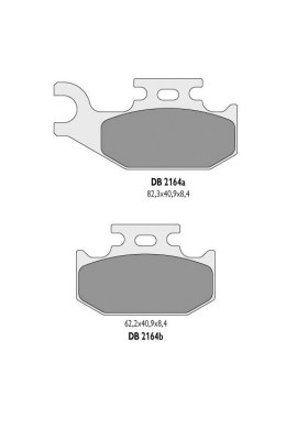 DELTA BRAKING KLOCKI HAMULCOWE KH414 SUZUKI ATV