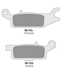 DELTA BRAKING KLOCKI HAMULCOWE KH443 YFM 350 700