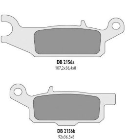 DELTA BRAKING KLOCKI HAMULCOWE KH444 YFM 350 700