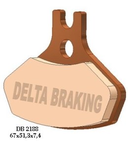 DELTA BRAKING KLOCKI HAMULCOWE KH468 DS 450 08-14