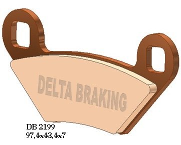 DELTA BRAKING KLOCKI HAMULCOWE KH475 POLARIS DELTA BRAKING KLOCKI HAMULCOWE KH475 POLARIS