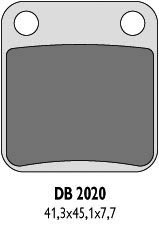 DELTA BRAKING KLOCKI HAMULCOWE KH54