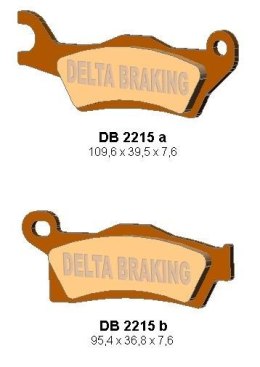 DELTA BRAKING KLOCKI HAMULCOWE OUTLANDER 800 1000
