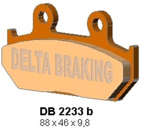 DELTA BRAKING KLOCKI HAMULCOWE KH642 CAN AM MAVERIC 1000 LEWY-ZASTĘPUJĄ DB2233MX-D ORAZ DB2233QD-D