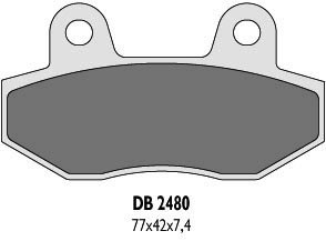 DELTA BRAKING KLOCKI HAMULCOWE KH86