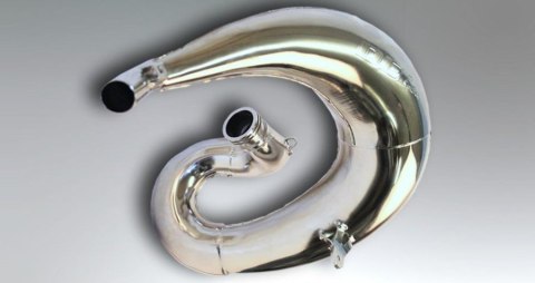 DEP PIPES ARMOURED NICKEL DYFUZOR/KOMORA REZONANSOWA NIKLOWANA: KAWASAKI KX