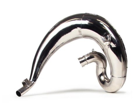 DEP PIPES DYFUZOR KOMORA TUBA REZONANSOWA NIKLOWANA FRONT EXHAUST PIPE NICKEL : KTM SX 250 03-10