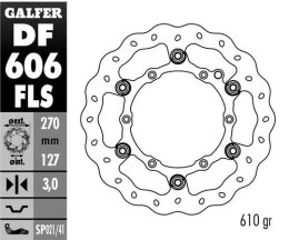 GALFER TARCZA HAMULCOWA WAVE 270 MM KTM WSZYSTKIE MODELE, HUSABERG NG140