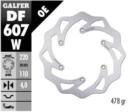 GALFER TARCZA HAMULCOWA TYŁ KTM SX/EXC/LC4 HUSABERG,HUSQVARNA,GAS GAS WAVE