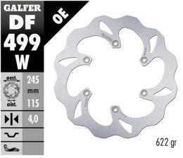 GALFER TARCZA HAMULCOWA TYŁ YAMAHA YZF/WRF 250/426/450 02-15