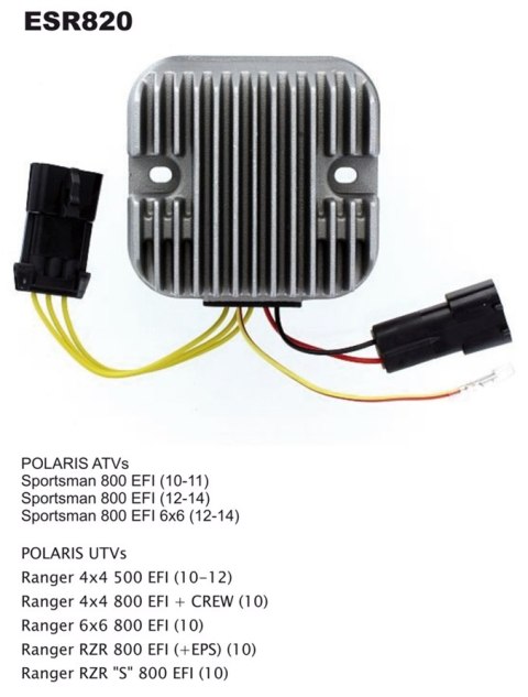 REGULATOR NAPIĘCIA RANGER 500/800 EFI 10-14