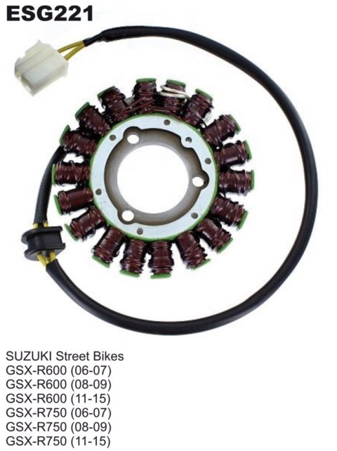 UZWOJENIE STATOR SUZUKI GSXR 750 06-17