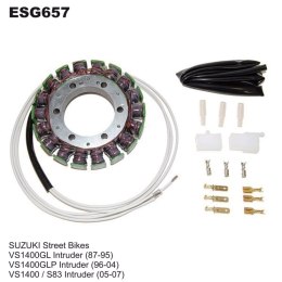 ELECTROSPORT UZWOJENIE ALTERNATORA STATOR SUZUKI VS 1400 INTRUDER 87 07