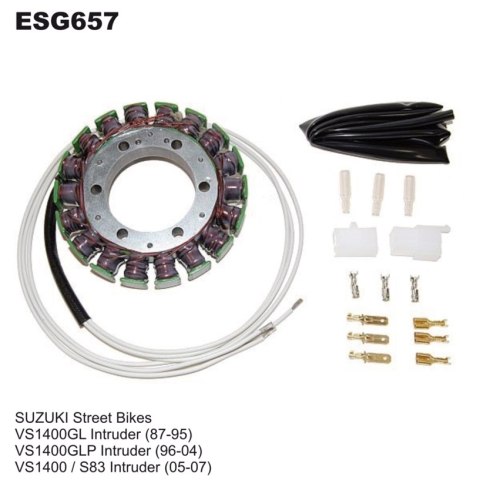 ELECTROSPORT UZWOJENIE ALTERNATORA STATOR SUZUKI VS 1400 INTRUDER 87 07