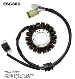 UZWOJENIE STATOR YAMAHA YFM 250 BIG BEAR 07-09