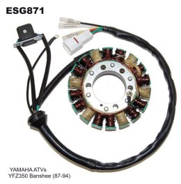 UZWOJENIE STATOR YAMAHA YFZ 350 BANSHEE 87-94