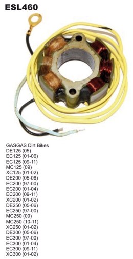 UZWOJENIE STATOR GAS GAS 125/200/250/300 97-11