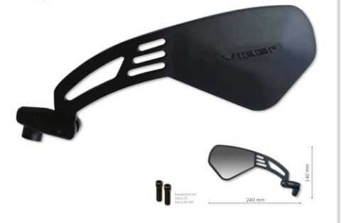 FAR LUSTERKO PRAWE VIPER ALUMINIUM BLACK 7334