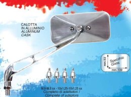 FAR LUSTERKO UNIWERSALNE CZARNY L/P 4SZT ADAPTERÓ