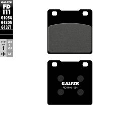 GALFER KLOCKI HAMULCOWE KH63 KH161