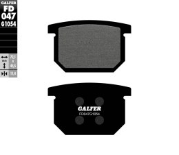 GALFER KLOCKI HAMULCOWE KH65 SUZUKI GS/GSX