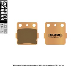GALFER KLOCKI HAMULCOWE KH84 METAL OFF ROAD