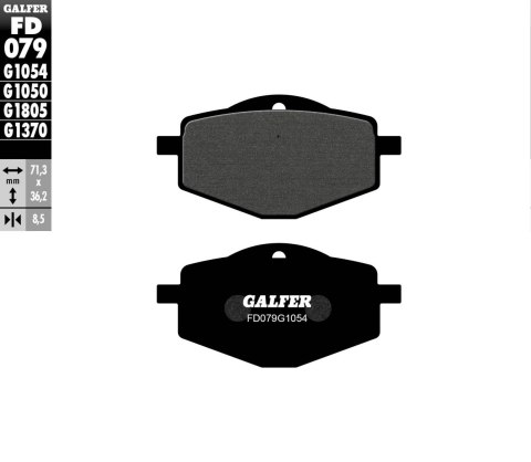 GALFER KLOCKI HAMULCOWE KH101