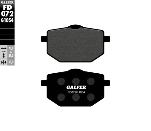 GALFER KLOCKI HAMULCOWE KH118