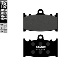 GALFER KLOCKI HAMULCOWE KH158