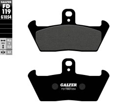 GALFER KLOCKI HAMULCOWE KH163