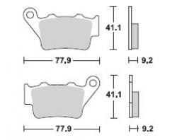 KLOCKI HAMULCOWE KH208 KH213 TYŁ ZACISK BREMBO
