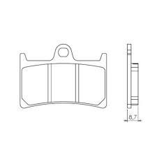KLOCKI HAMULCOWE KH252 KH380 CERAMICZNE