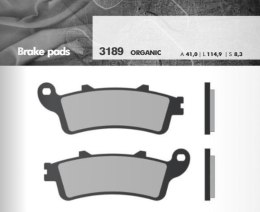 KLOCKI HAMULCOWE KH261 KH281 GRUBOŚĆ 8,3MM