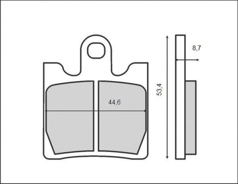 KLOCKI HAMULCOWE KH283 KH423 KLOCKI HAMULCOWE KH283 KH423