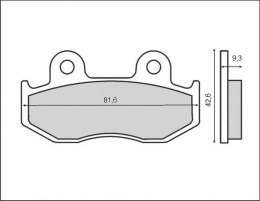 KLOCKI HAMULCOWE KH323 KH92