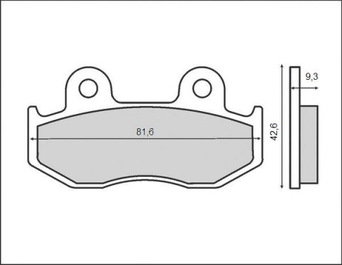 KLOCKI HAMULCOWE KH323 KH92