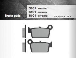 KLOCKI HAMULCOWE KH367 SPIEK METALICZNY OFF ROAD