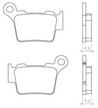 KLOCKI HAMULCOWE KH368 KTM SX EXC 04-16 TYŁ