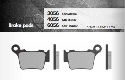 KLOCKI HAMULCOWE KH368 SPIEK METALICZNY OFF ROAD