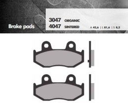 KLOCKI HAMULCOWE KH411 SPIEK METALICZNY ZŁOTE