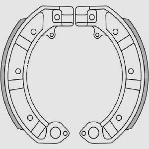SZCZĘKI HAMULCOWE FT 0128