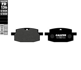 GALFER KLOCKI HAMULCOWE KH169